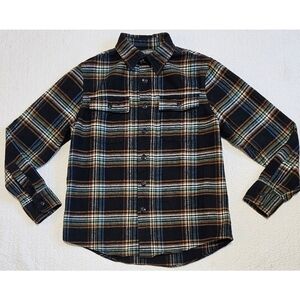 L.L. Bean Signature 1933 Chamois Cloth Plaid Button Down Shirt